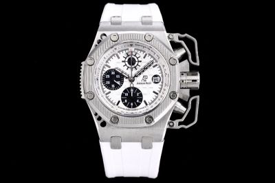 Audemars Piguet Factory AP Royal Oak Survivo Silver Steel Case diameter 44mm Watch